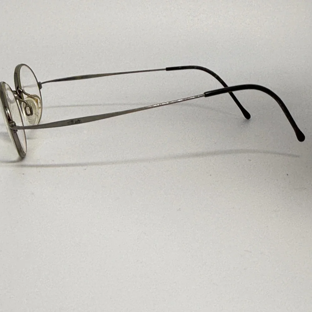Silhouette Vintage Oval Eyeglasses Frames Silver Tone Metal Austria 22430‎